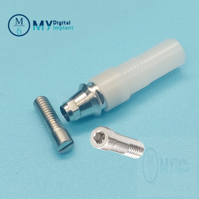 UCLA Cobalt-chrome molybdenum castable implant abutment OSSTEM ZIMMER