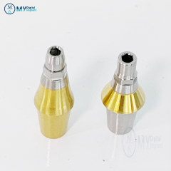 Stock implant abutment compatible to Dentium Osstem implant