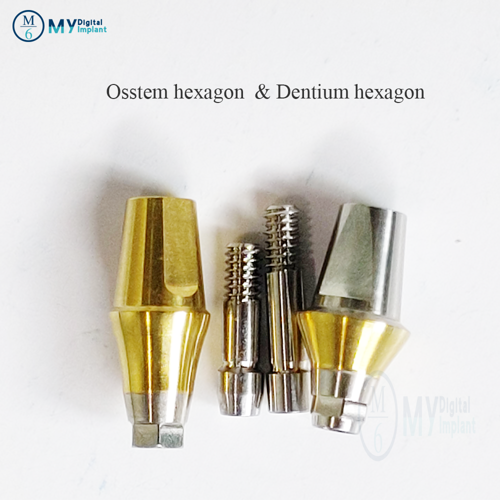 Trụ implant gốc tương thích với implant Dentium Osstem