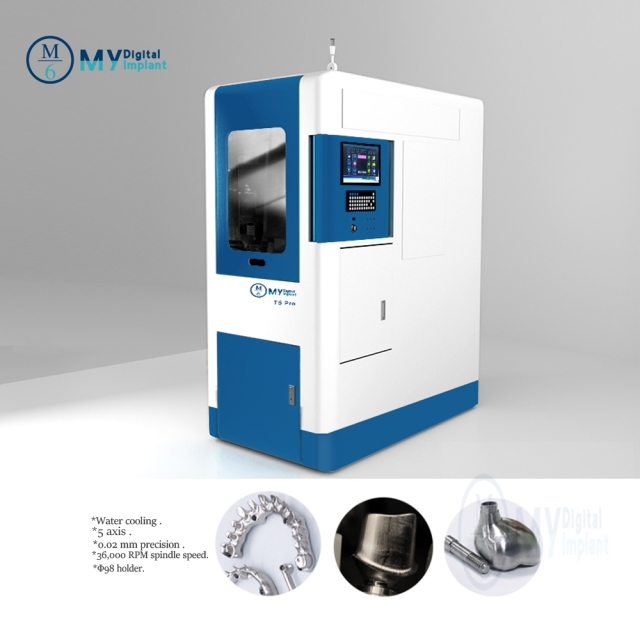 Full bar and bridge 5 Axis Dental lab Milling machines T5 Pro