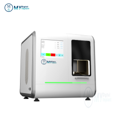 Dental lab 4 axis CADCAM milling machine to process titanium premilled abutment and emax crown