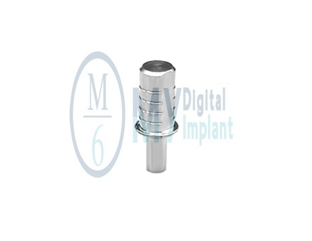 Bicon 2.0 compatible dental tibase abutment for implant prothetics (gh=1mm)