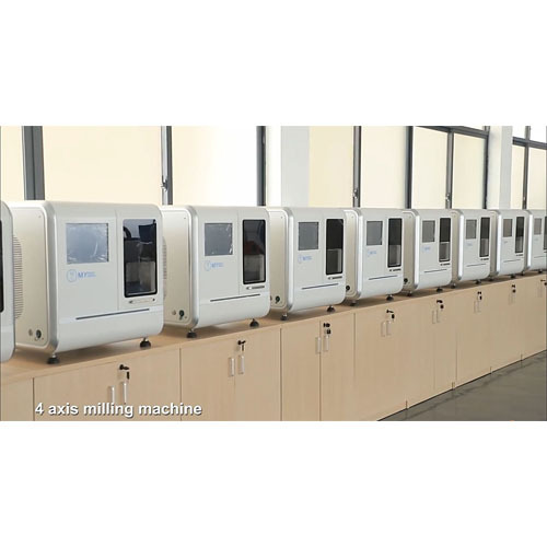 M6 T4 Pro dental milling machine csutom abutment ceramic crown