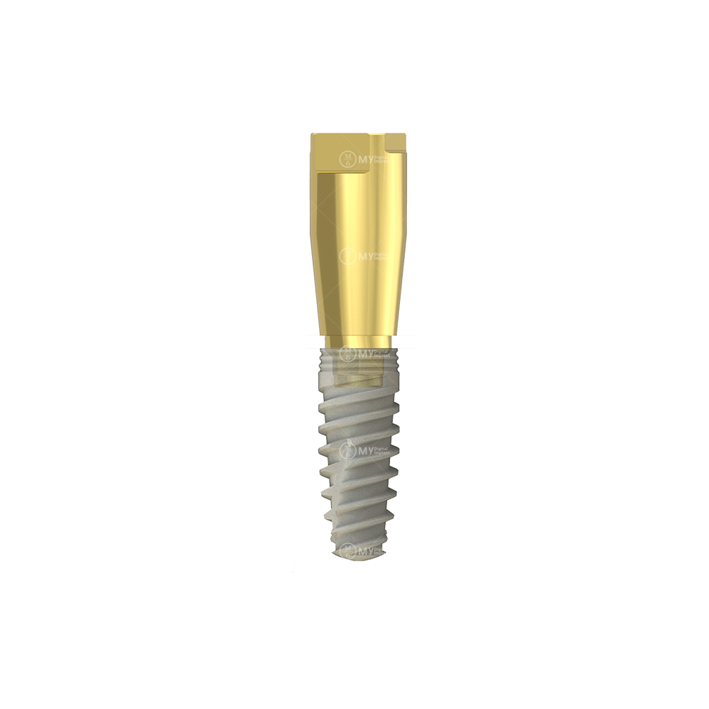M6 China Osstem dental scanbody abutment with 3shape EXOCAD library
