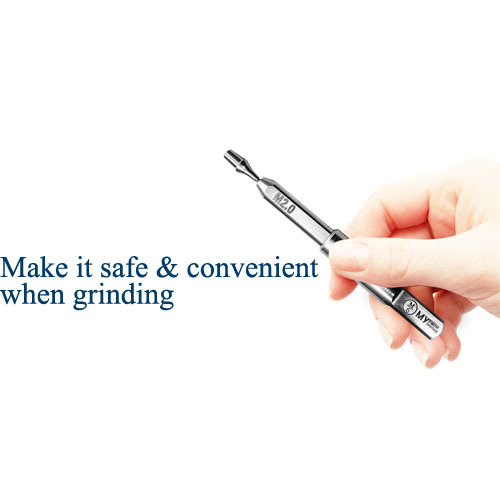 Hand-held abutment holder kit for grinding