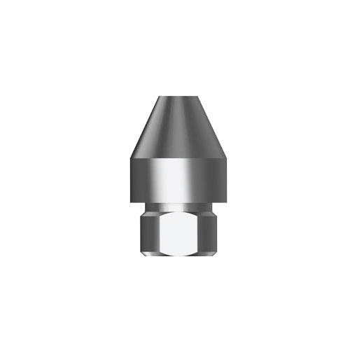 Dental Holder Jig to carry custom abutment to grind