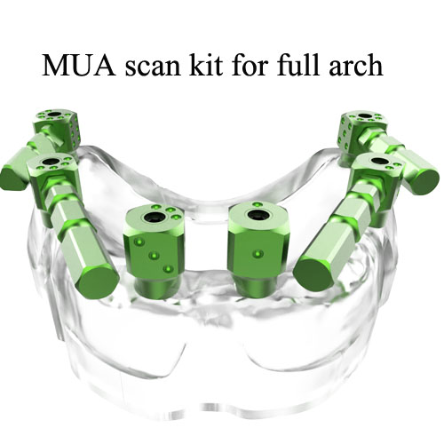 DIO UF Multi-unit Abutment Scanbody for Dental Full Arch Case