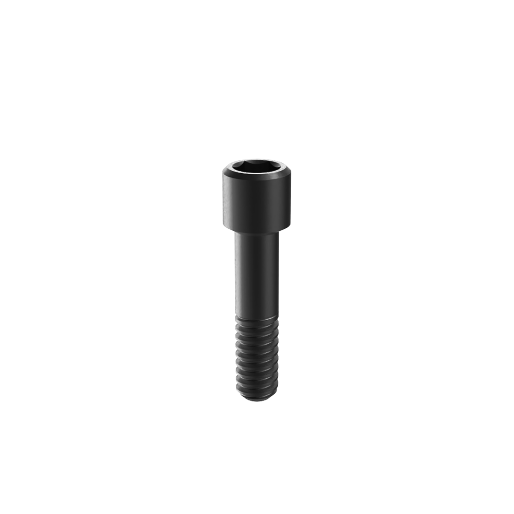 Tornillos para accesorios dentales con recubrimiento BB DLC