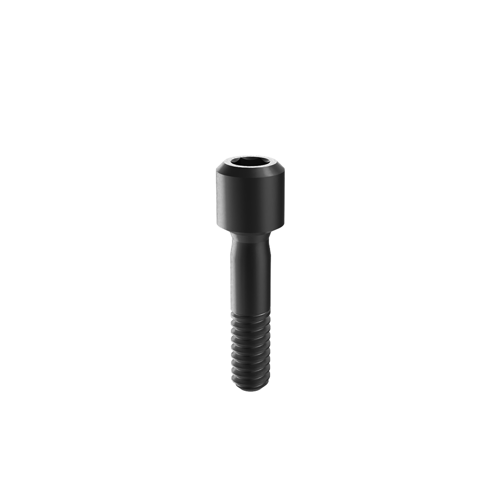 Tornillos para accesorios dentales con recubrimiento CLC DLC