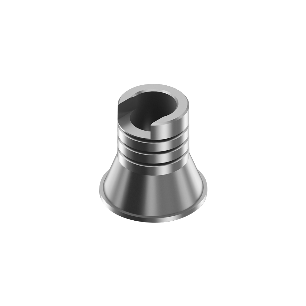 Pilar de tibase MUA dental M6 para puente de implante Conelog