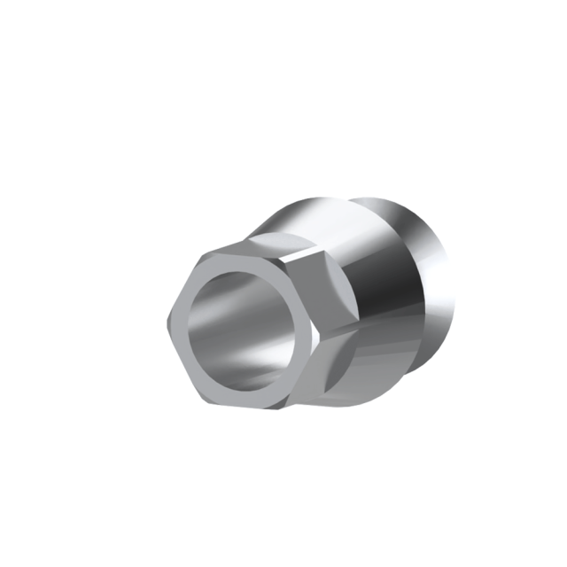 M6 Cortex dental implant engaging 10mm titanium premilled blank