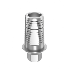 High precision titanium base compatible with MIS