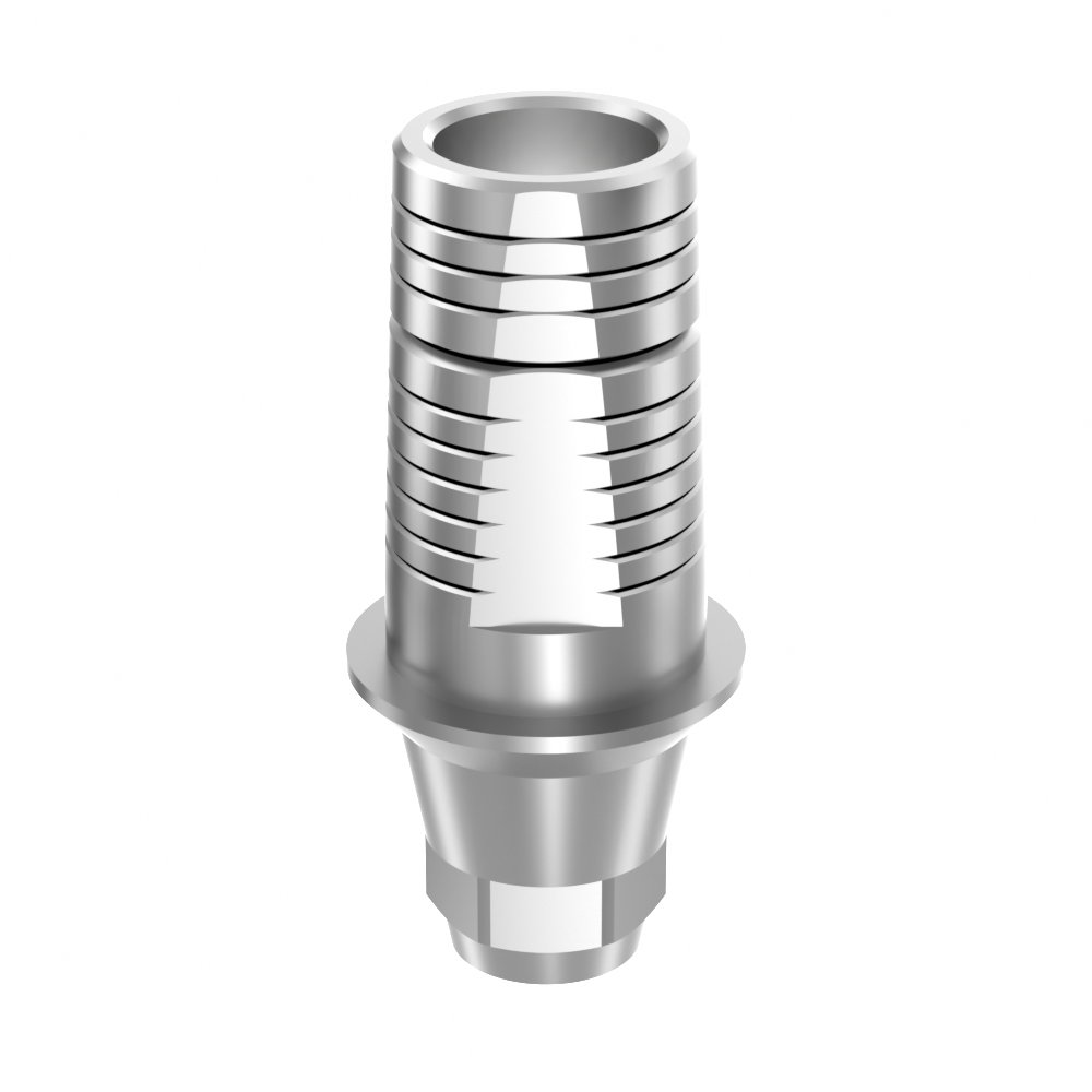 T Plus dental implant titanium base abutment wih library
