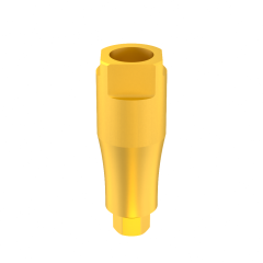 TiN coating scan body compatible with MIS Seven implant