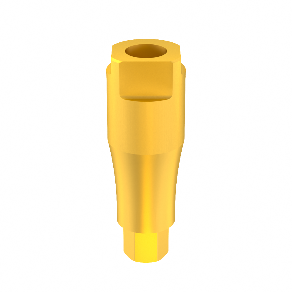 Titanium intra oral scan body compatible with SIC