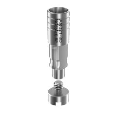 Digital analog metal component