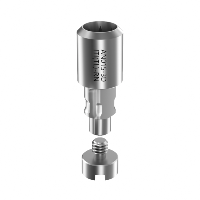 Dental analog for implant restoration workflow