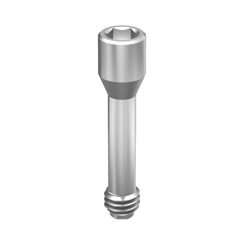 Biodenta abutment screw for single-teeth restoration