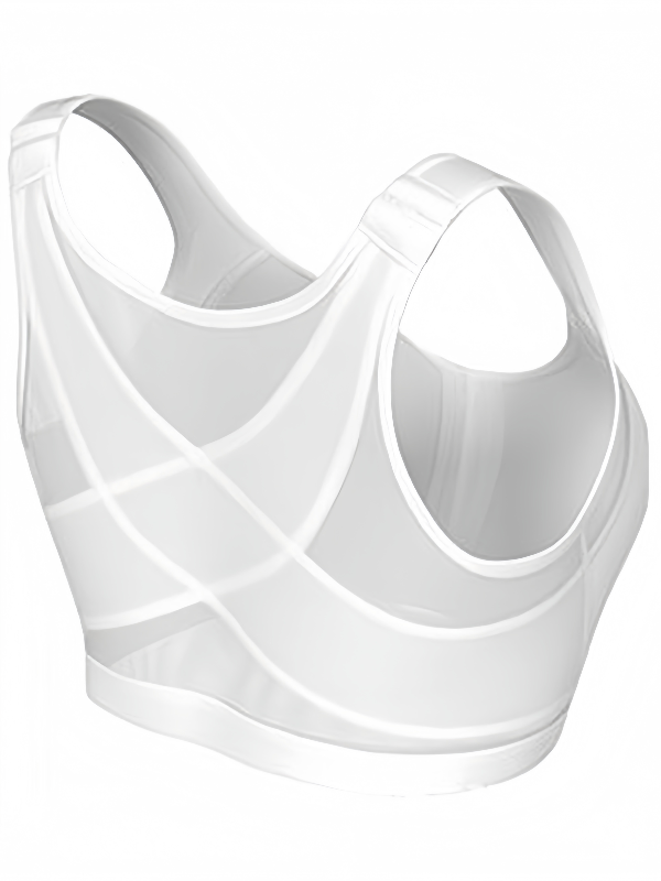 Women's Sports Bra with Integrated Fixed Cups
