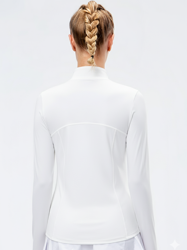 Slim-Fit Long-Sleeve Yoga Workout Clothes