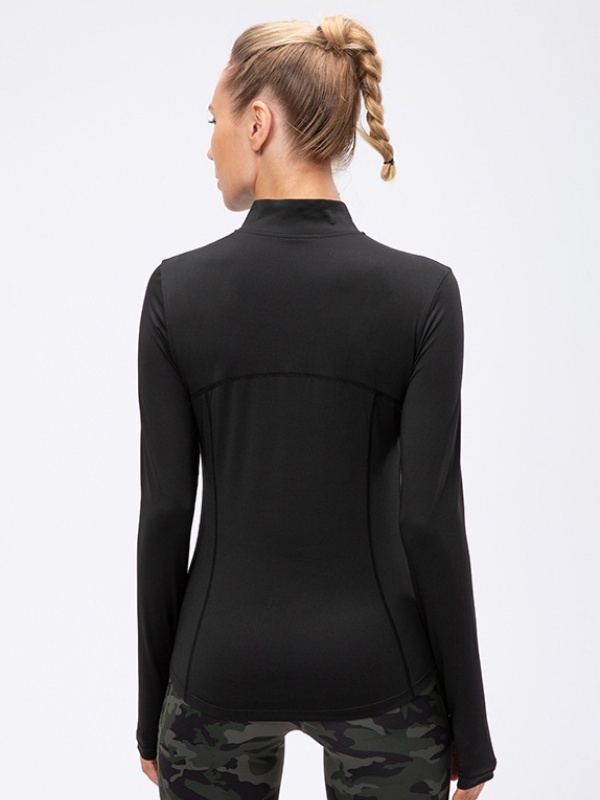 Slim-Fit Long-Sleeve Yoga Workout Clothes