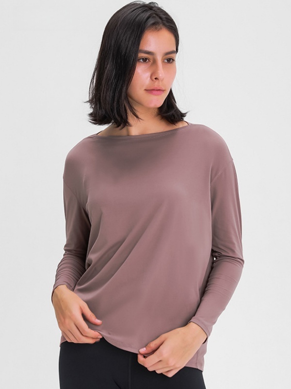 Barely-There Long-Sleeve Workout Wear