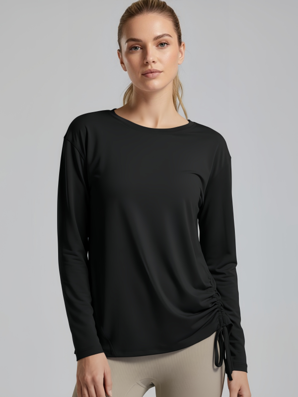 Loose-Fit Long-Sleeve Activewear