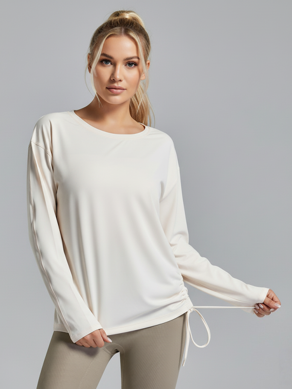 Loose-Fit Long-Sleeve Activewear