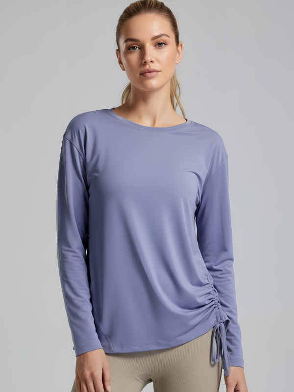 Loose-Fit Long-Sleeve Activewear