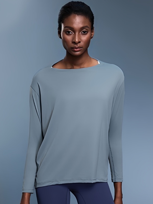 Barely-There Long-Sleeve Workout Wear