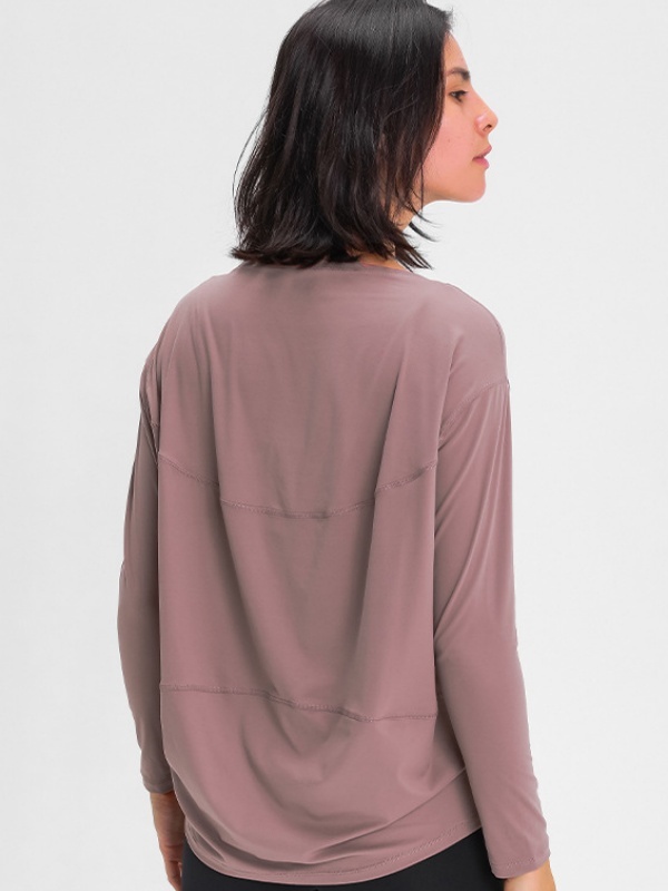 Barely-There Long-Sleeve Workout Wear
