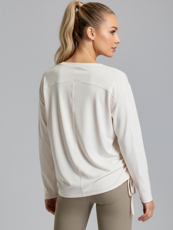 Loose-Fit Long-Sleeve Activewear