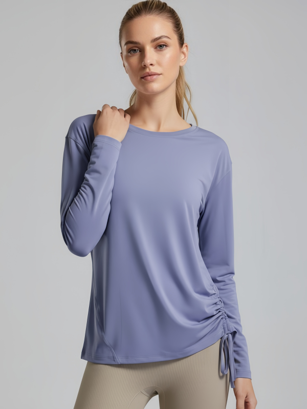 Loose-Fit Long-Sleeve Activewear