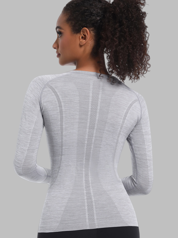Seamless One-Piece Long-Length Workout Top