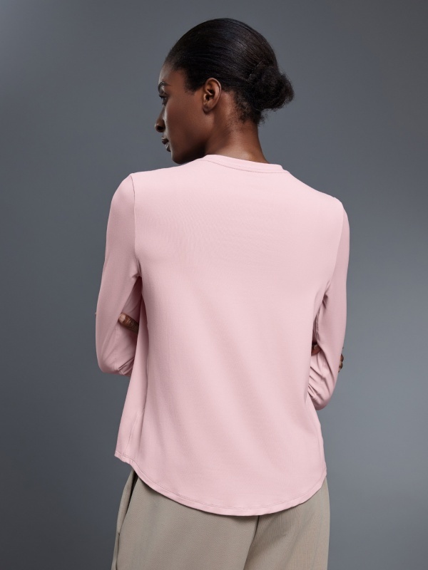 Loose-Fit Long-Sleeve Activewear