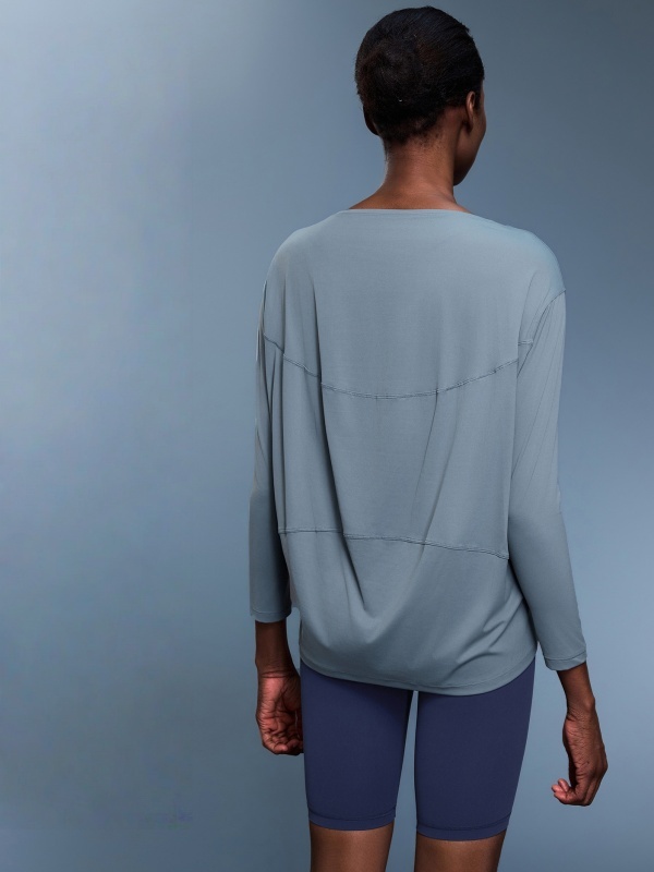 Barely-There Long-Sleeve Workout Wear