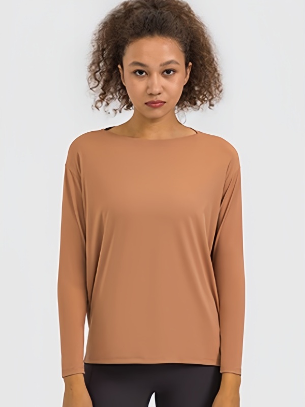 Barely-There Long-Sleeve Workout Wear