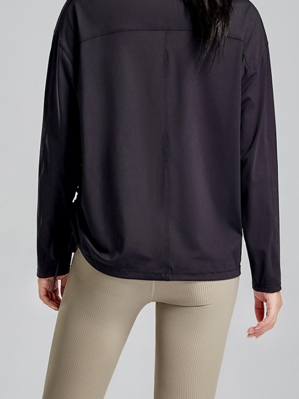Loose-Fit Long-Sleeve Activewear