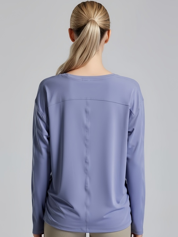 Loose-Fit Long-Sleeve Activewear