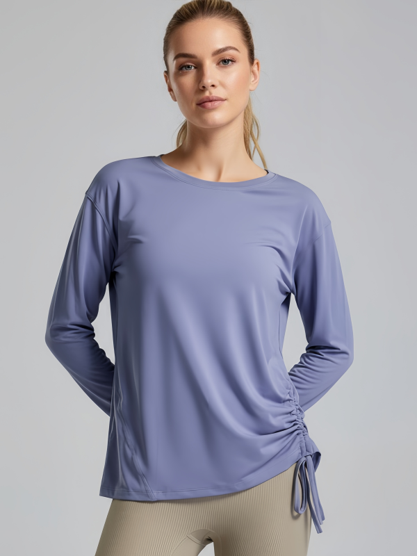 Loose-Fit Long-Sleeve Activewear