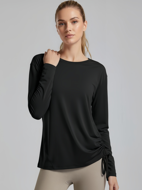 Loose-Fit Long-Sleeve Activewear
