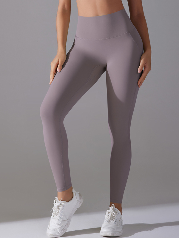 High-Waisted Tight Naked-Feel Yoga Capris