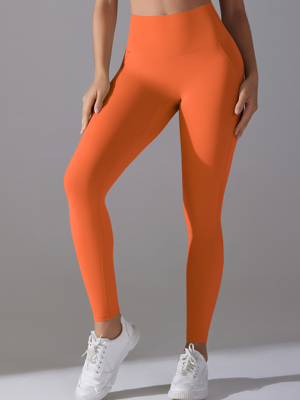High-Waisted Tight Naked-Feel Yoga Capris