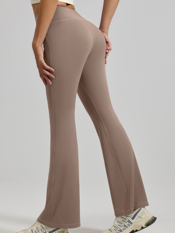 High-Waisted Butt-Lifting Flared Pants