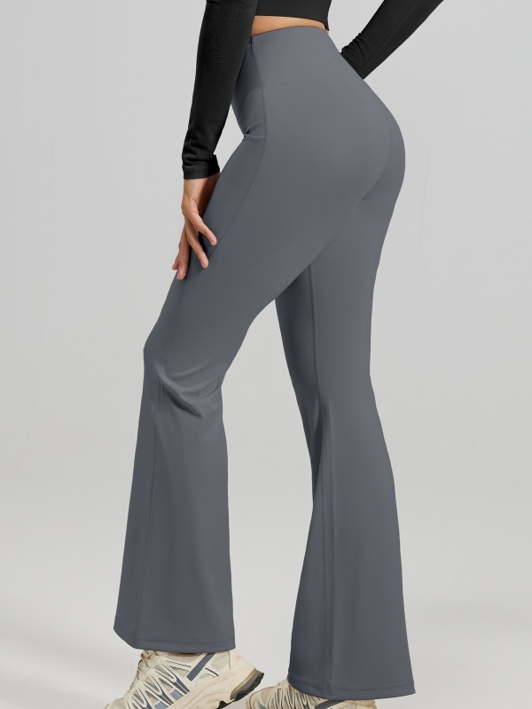 High-Waisted Butt-Lifting Flared Pants