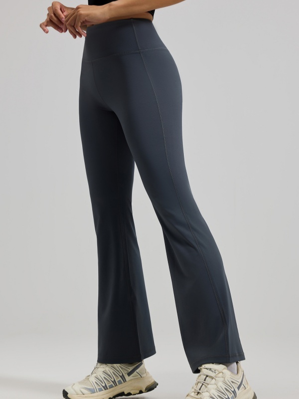 Flexvibe High Waisted Butt Lifting Flared Yoga Leggings - Buttery Soft Barely There Tummy Control