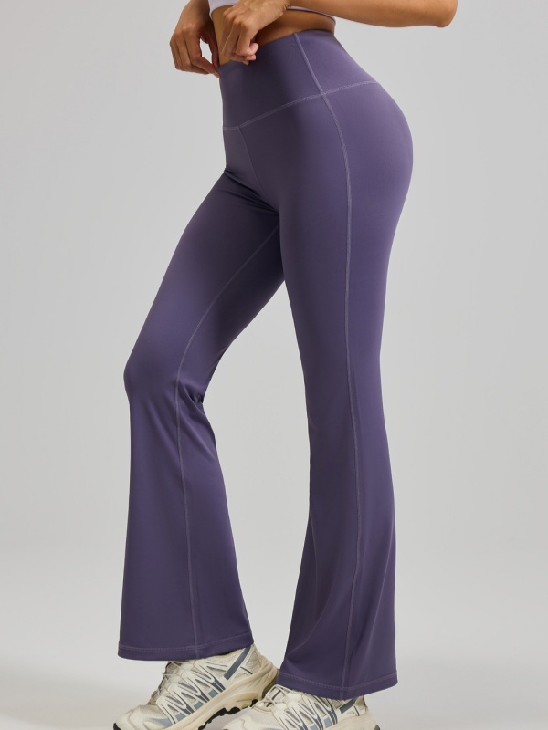 Flexvibe High Waisted Butt Lifting Flared Yoga Leggings - Buttery Soft Barely There Tummy Control