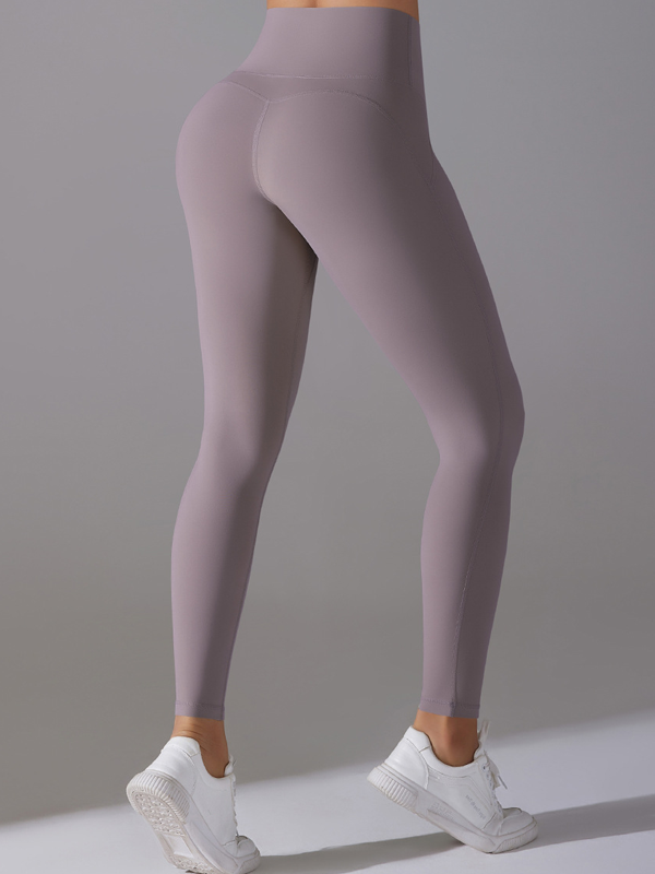High-Waisted Tight Naked-Feel Yoga Capris
