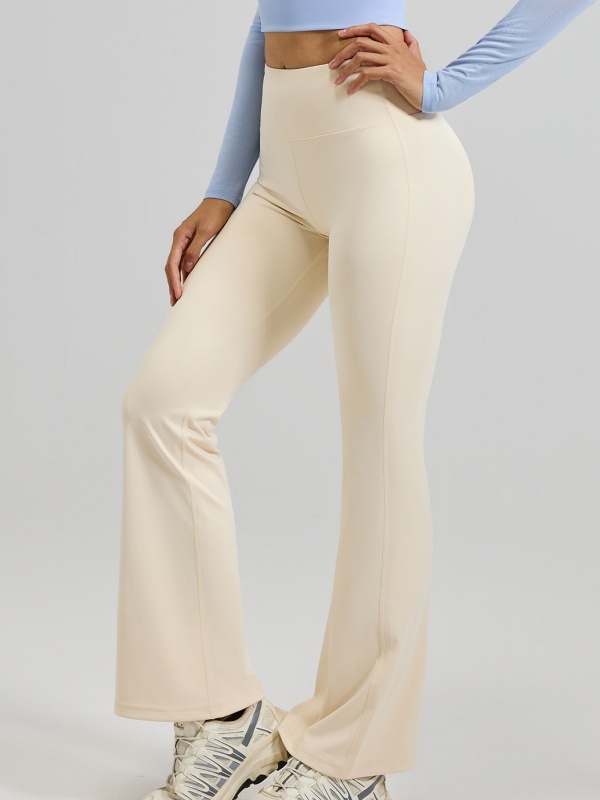 High-Waisted Butt-Lifting Flared Pants
