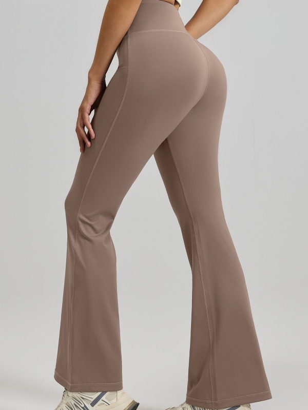 High-Waisted Butt-Lifting Flared Pants